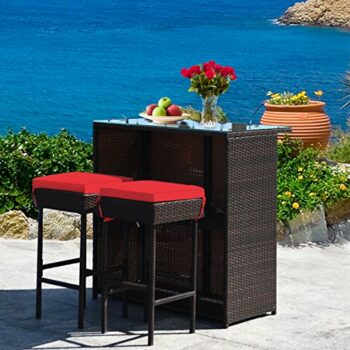 3-Piece Outdoor Bar Sets