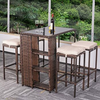 5-Piece Outdoor Bar Sets