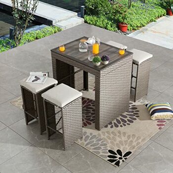 Outdoor Bar Sets With Stools