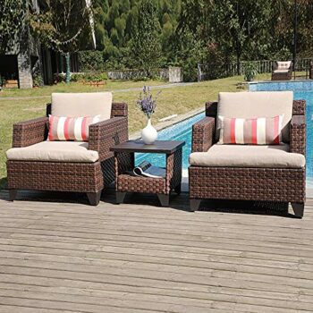 Wicker Patio Conversation Sets