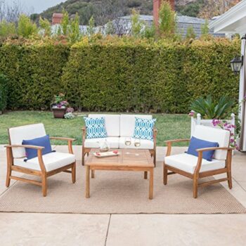 Wood Patio Conversation Sets