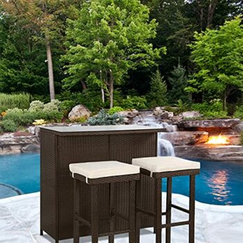 Counter Height Outdoor Bistro Sets