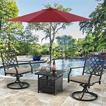 Outdoor Bistro Sets With Umbrella