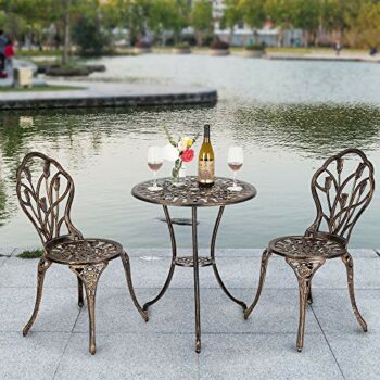 Cast Aluminum Bistro Sets