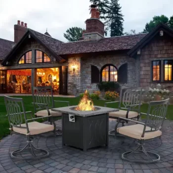 Outdoor Dining Sets With Fire Pit