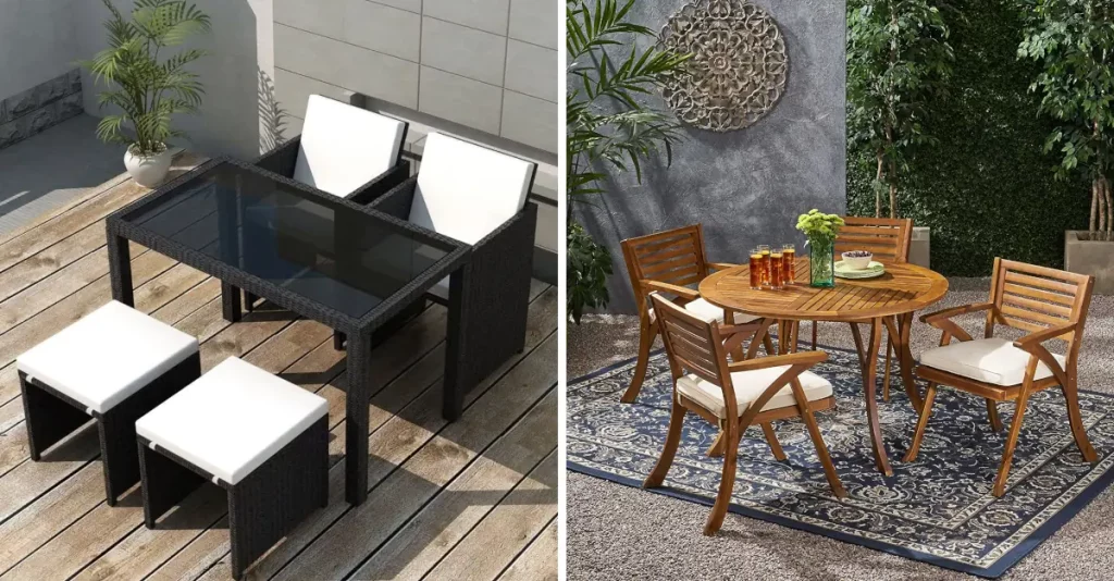 best 5 Piece Outdoor Dining Sets for patio featured