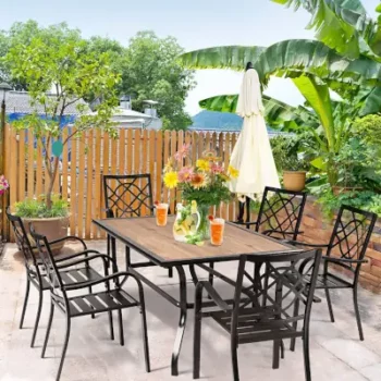 Metal Outdoor Dining Sets For 6