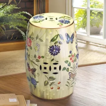Floral Garden Stools