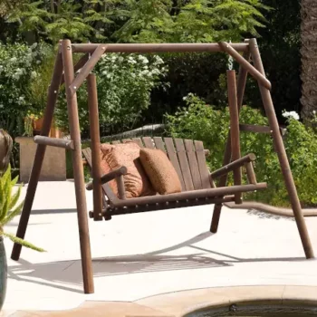 Wooden Porch Swings With Frame