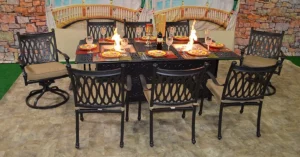 Best Outdoor Dining Sets With Fire Pit for patio Outdoor Dining Set With Fire Pit featured