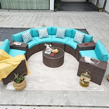 Curved Outdoor Sofas