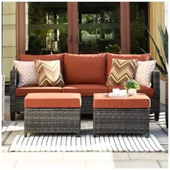 Outdoor Sofas With Ottoman