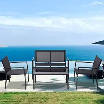 Black Metal Conversation Sets