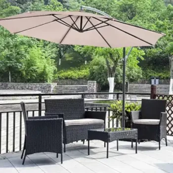 Patio Conversation Sets With Umbrella