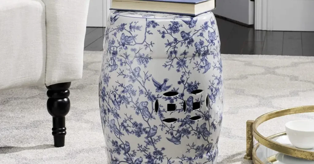 The Cost of a Blue and White Garden Stool - Blue and White Garden Stools Pricing Details