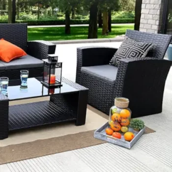 Black Patio Conversation Sets Sale