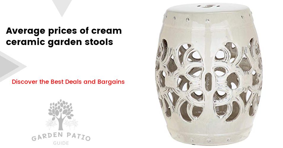 The Cost Of A Cream Ceramic Garden Stool Will Surprise You   Cream Ceramic Garden Stools Featured 