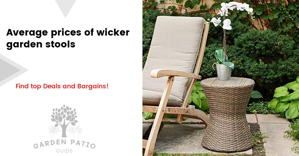 Wicker Garden Stools Featured 