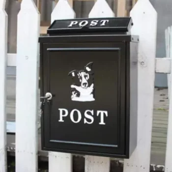 Black Cast Aluminum Mailboxes Sale