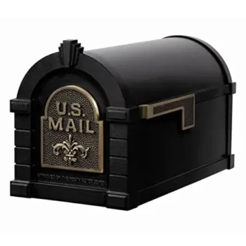 Fleur De Lis Cast Aluminum Mailbox Sale